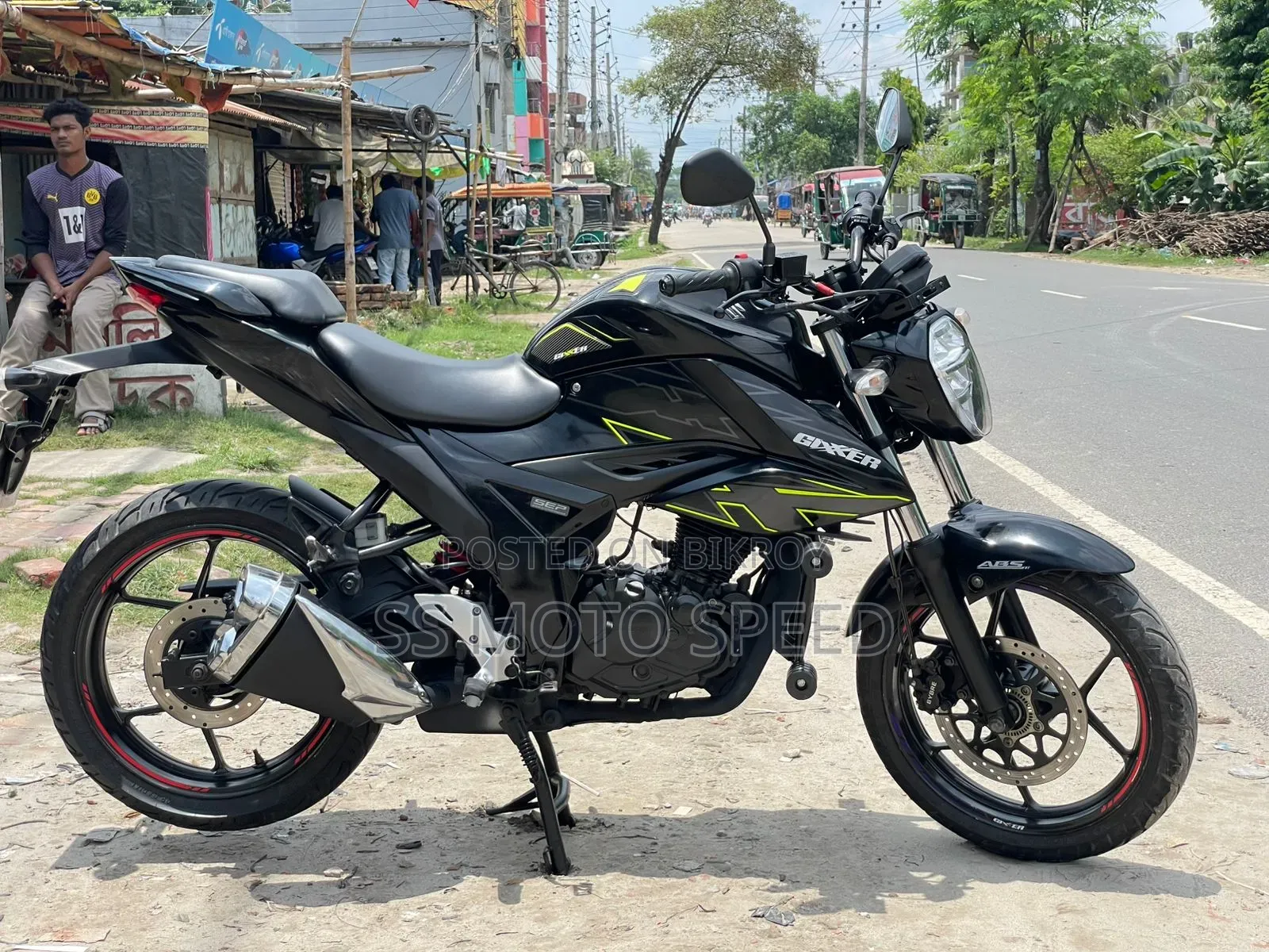 Suzuki Gixxer Fi ABS 2024 Black