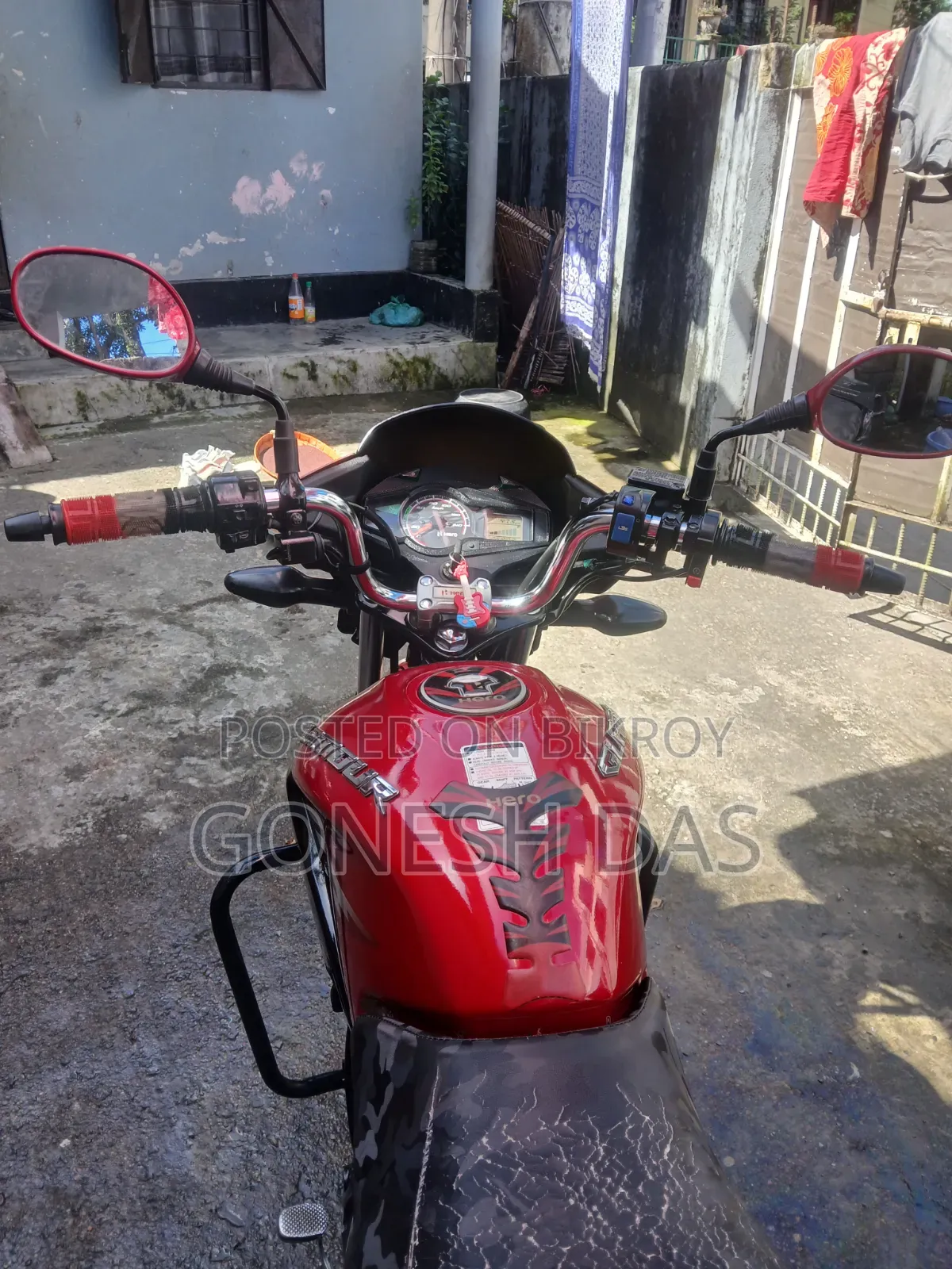 Hero Glamour 2024 Red