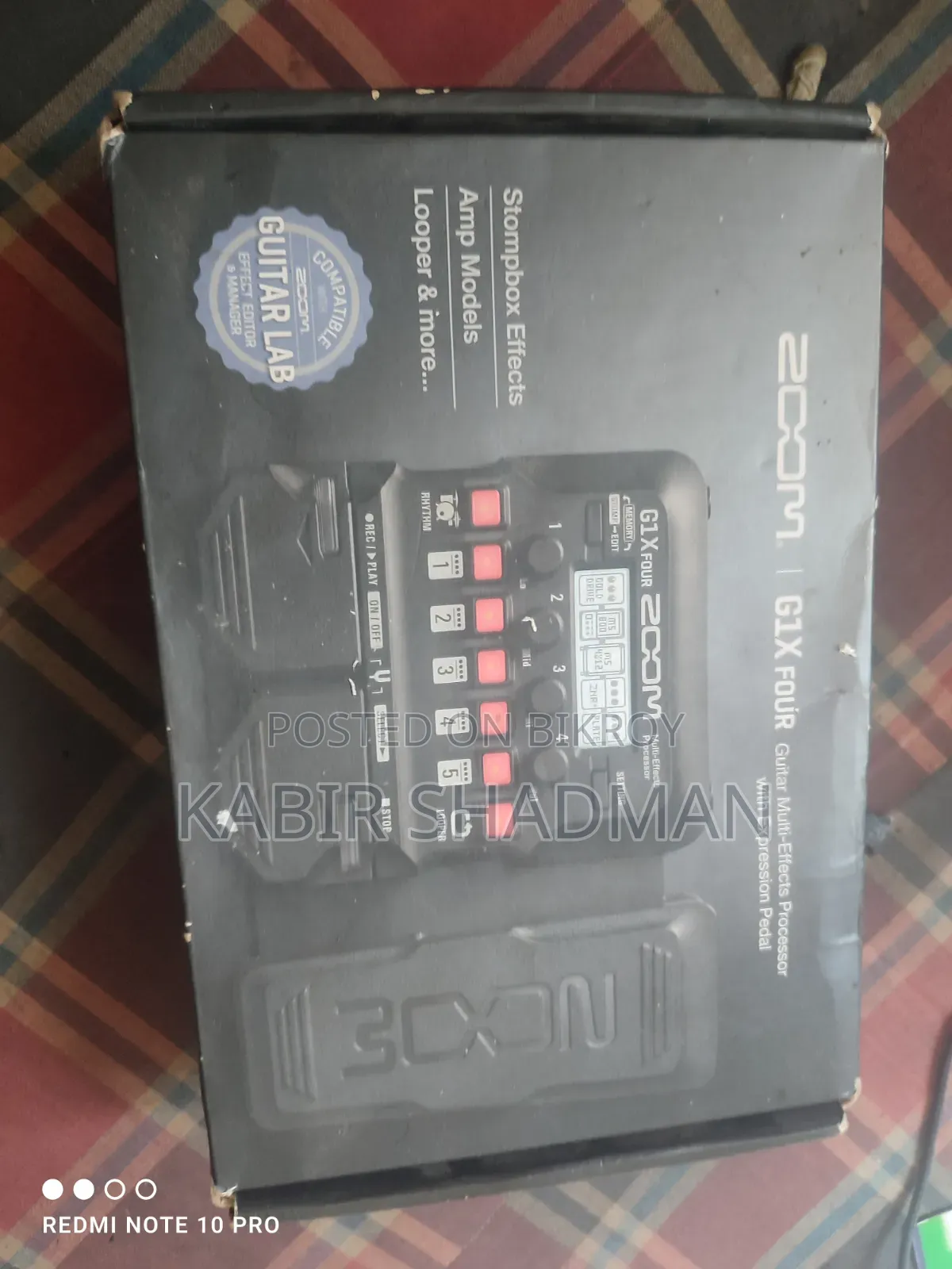 Zoom G1x Guitar Processor