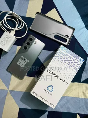 টেকনো ক্যামন ৪০ প্রো ৪জি ২৫৬ জিবি গ্রে