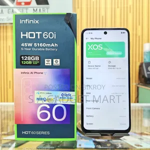 Infinix Hot 60i 128 GB Black