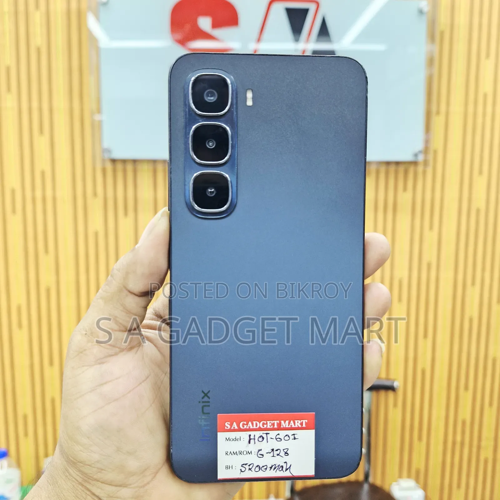 Infinix Hot 60i 128 GB Black