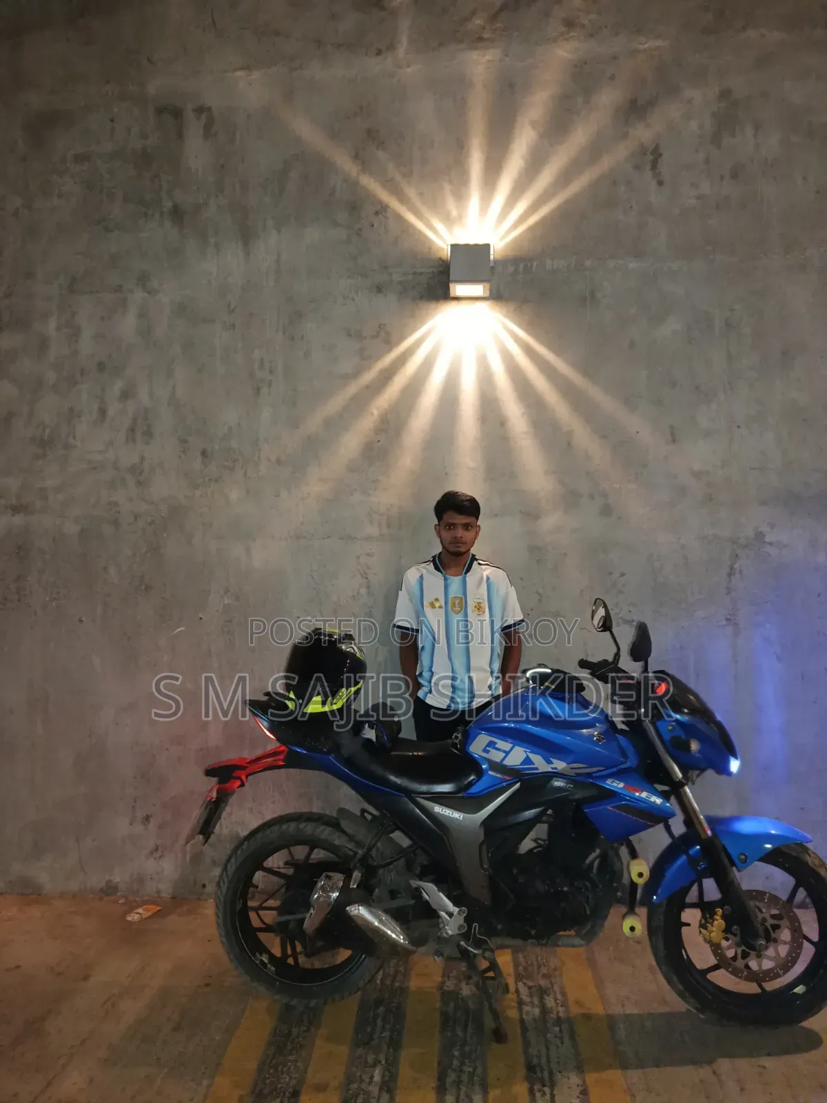 Suzuki Gixxer Monotone 2022 Blue