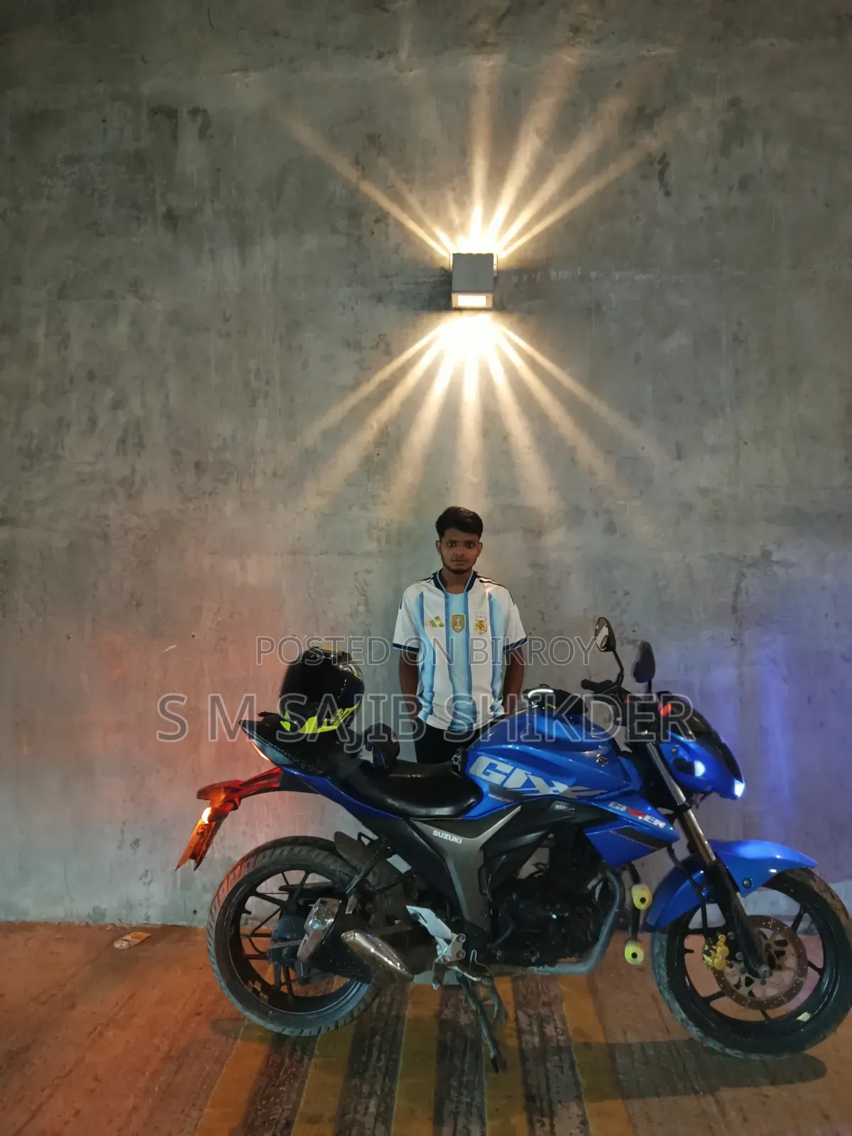 Suzuki Gixxer Monotone 2022 Blue