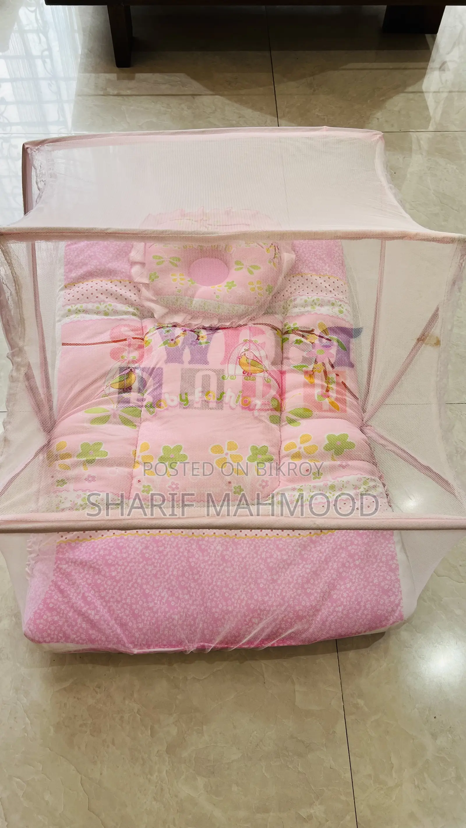 New Born Baby Comfort Bed With Net for Sale