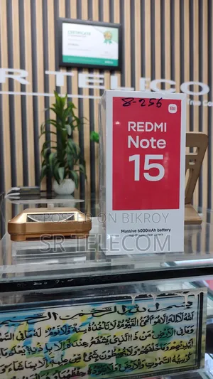 New Xiaomi Redmi Note 15 256 GB Black