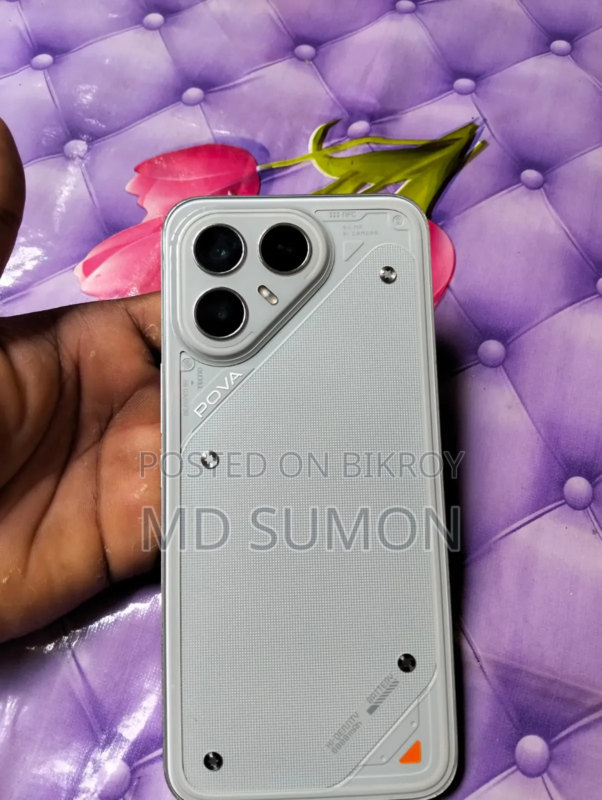 Tecno Pova 7 Pro 5G 256 GB White