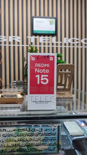New Xiaomi Redmi Note 15 128 GB Black