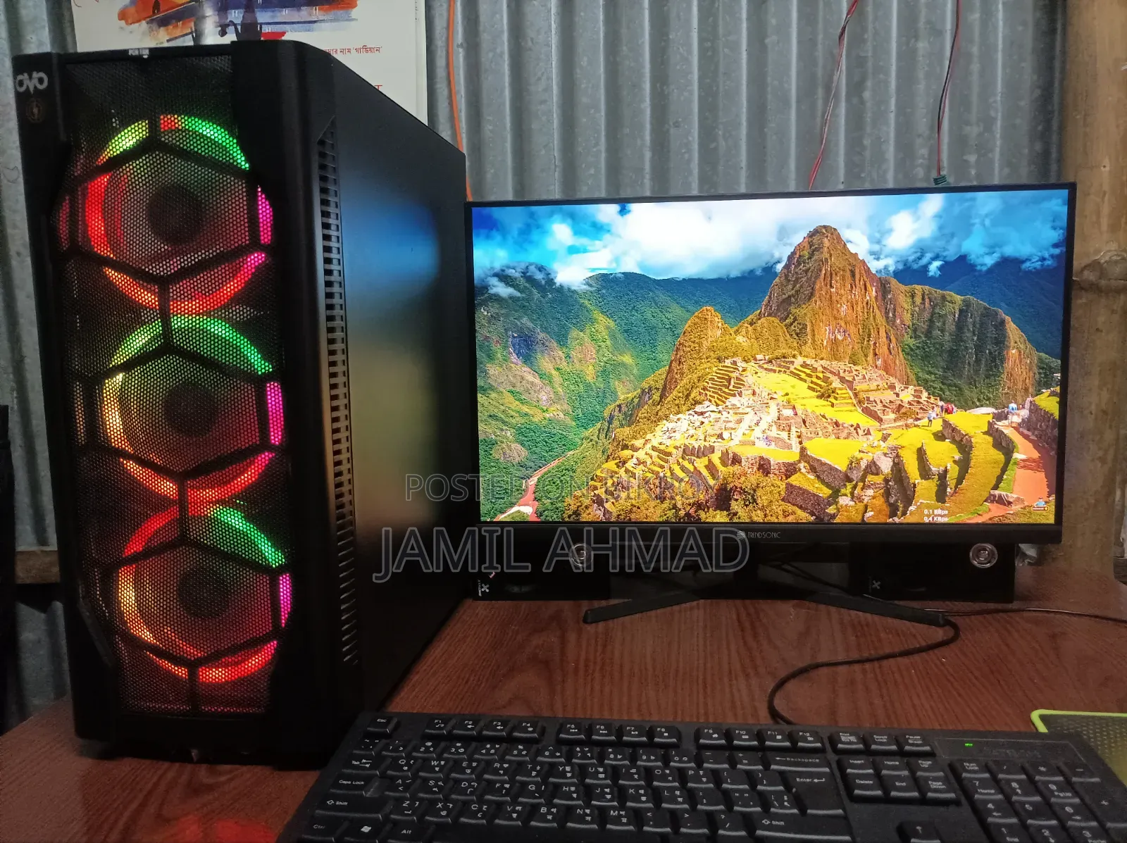 Desktop Computer Asus 16GB AMD Ryzen 5 HDD+SSD 2T
