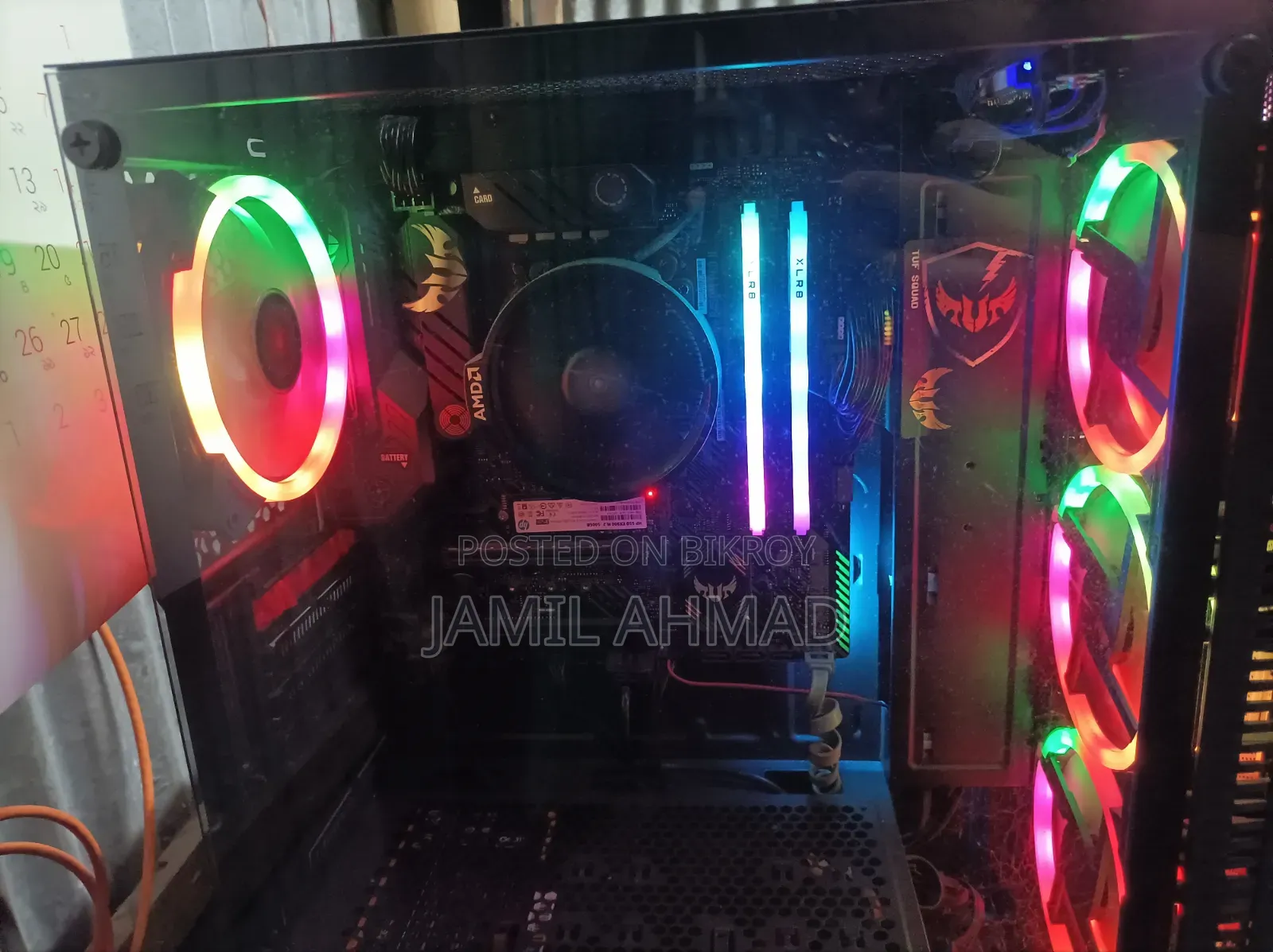 Desktop Computer Asus 16GB AMD Ryzen 5 HDD+SSD 2T