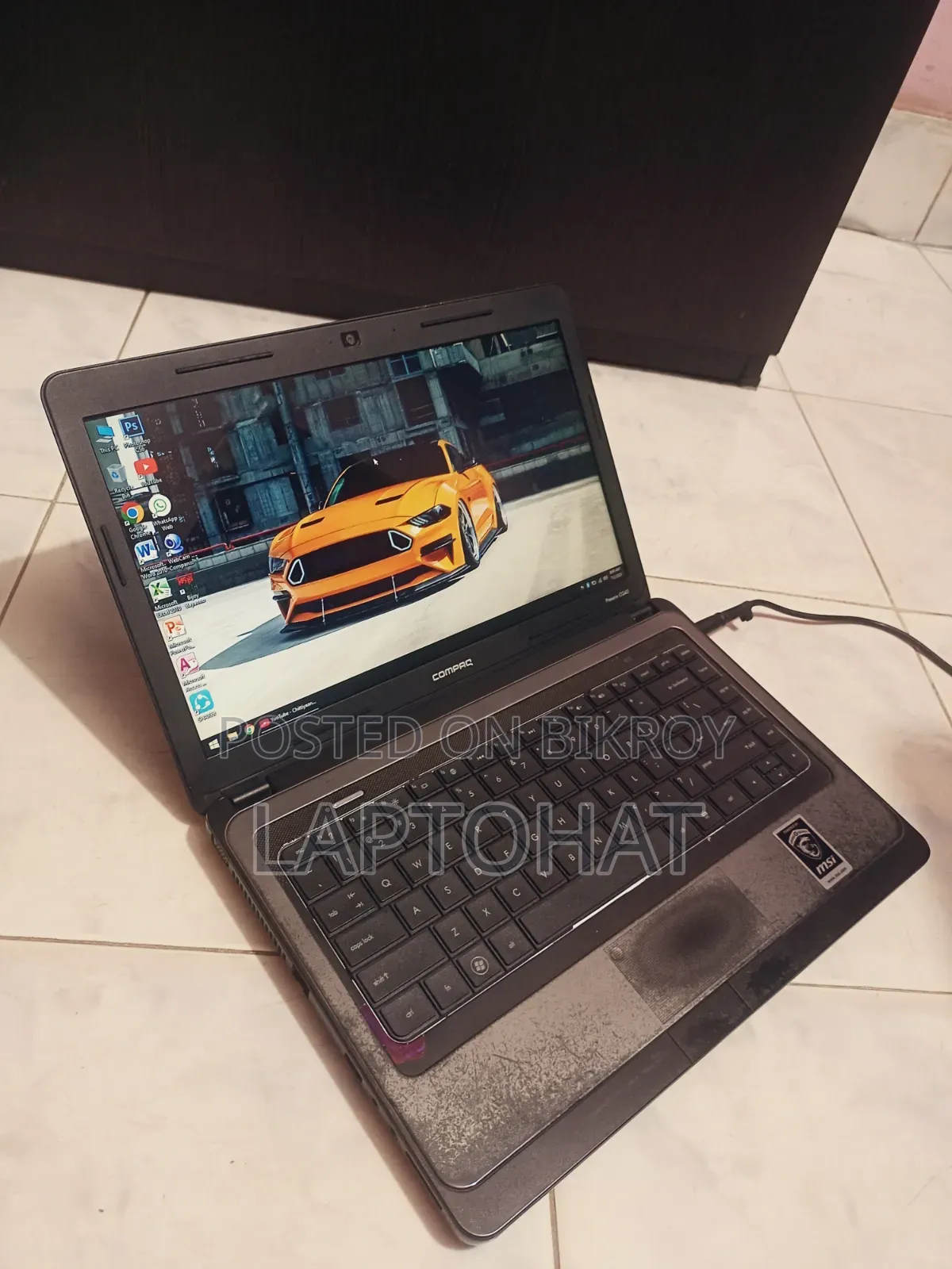 Laptop HP Compaq Presario CQ43 4GB Intel Pentium HDD 160GB