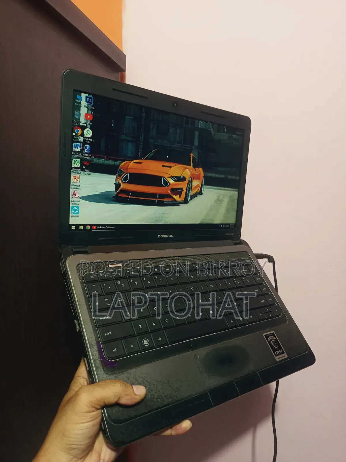 Laptop HP Compaq Presario CQ43 4GB Intel Pentium HDD 160GB