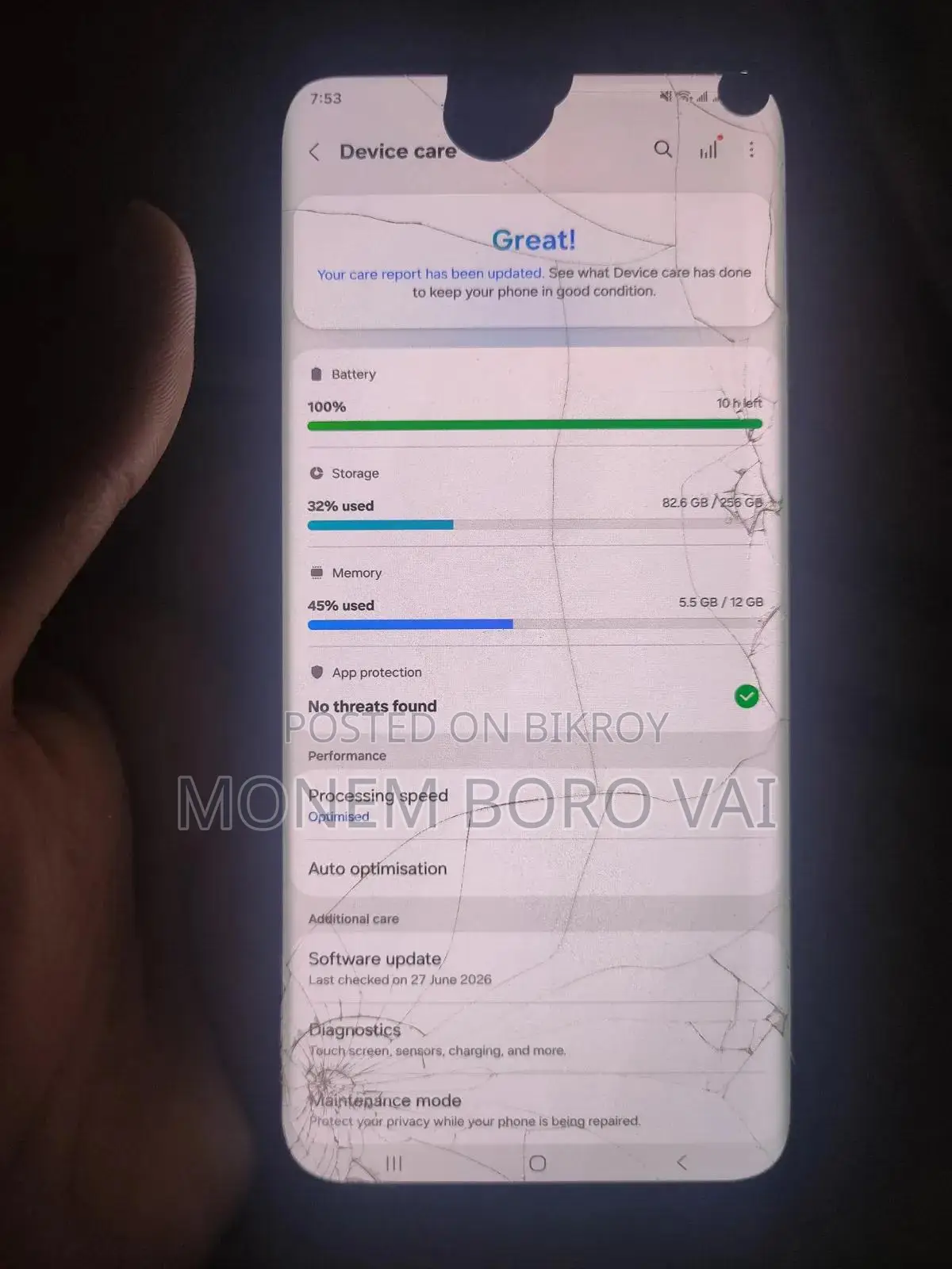 Samsung Galaxy S21 5G 256 GB Black