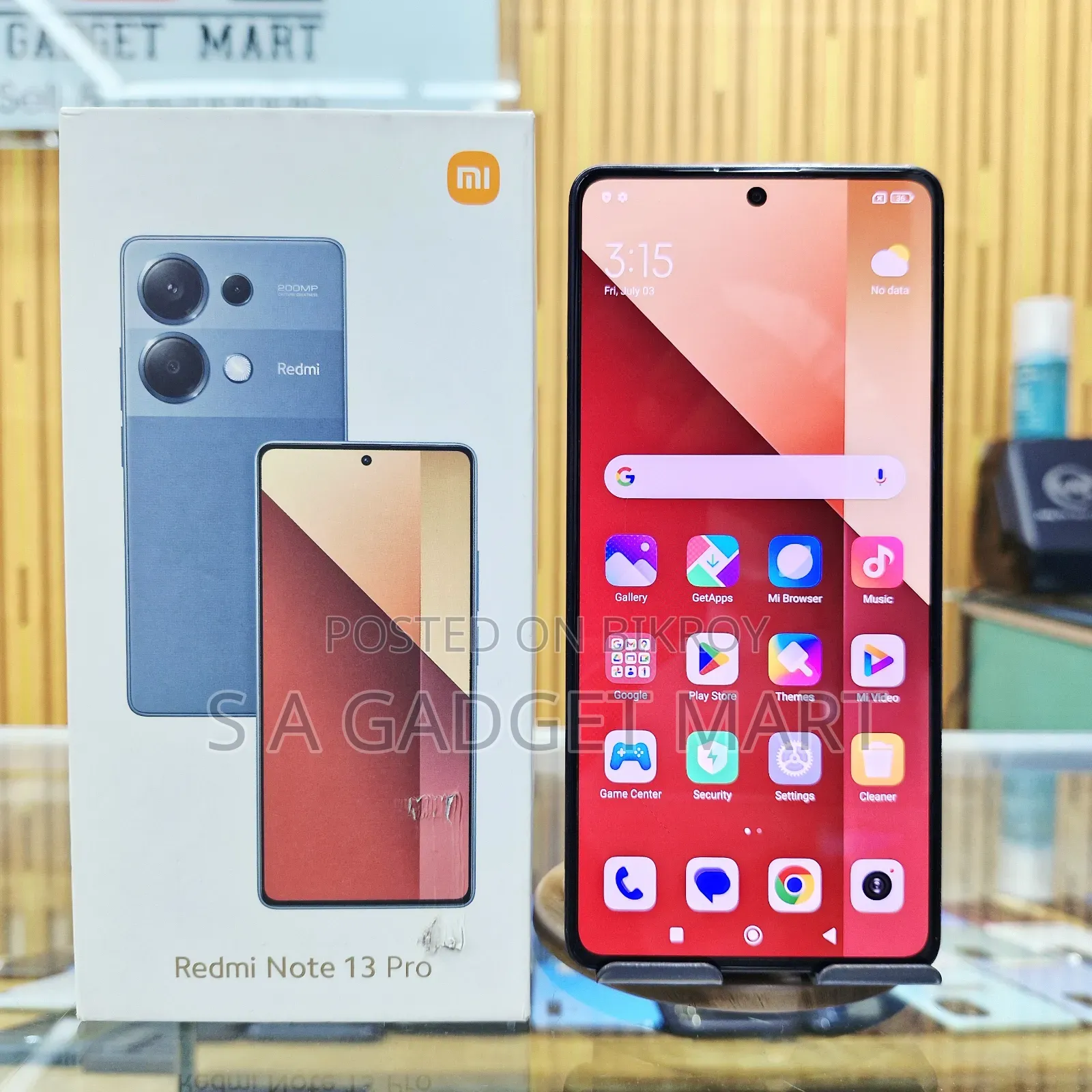 Xiaomi Redmi Note 13 Pro 256 GB Black