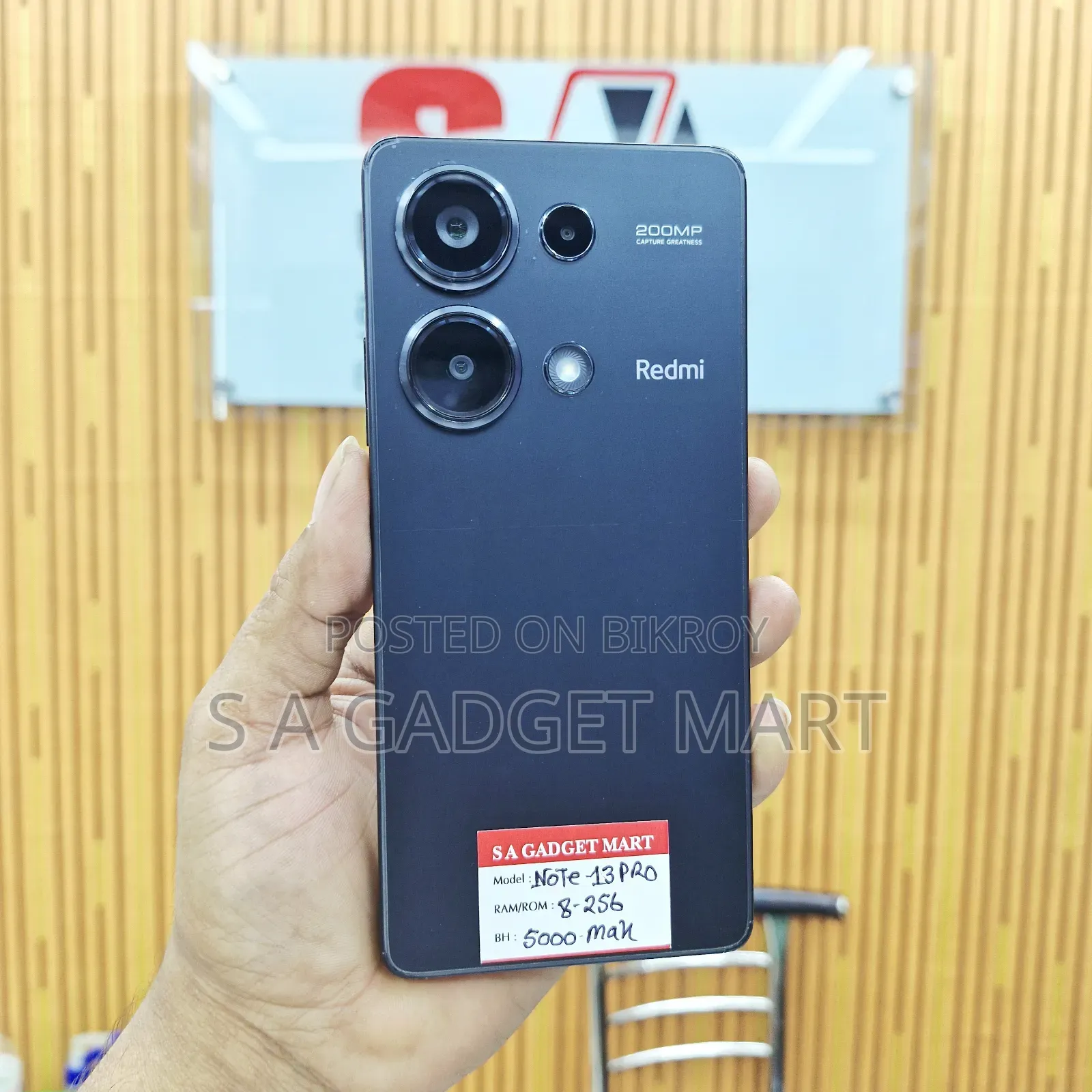 Xiaomi Redmi Note 13 Pro 256 GB Black