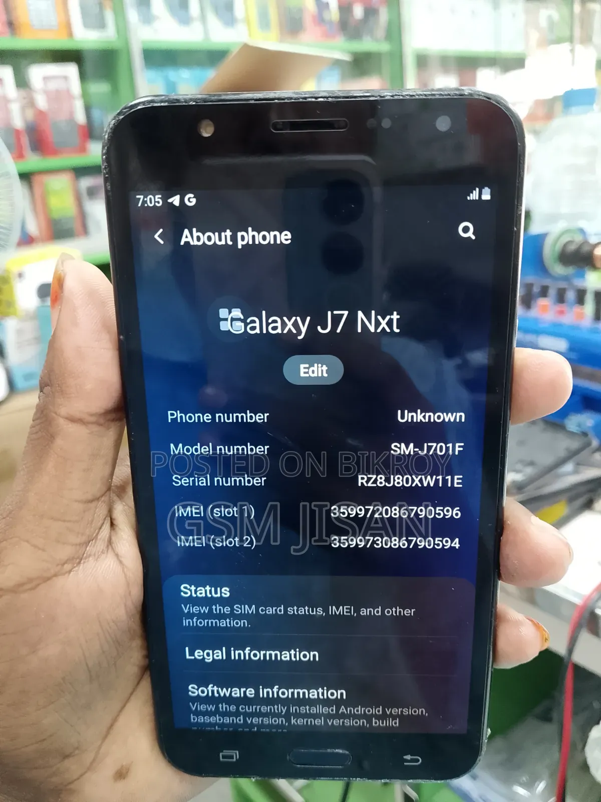 Samsung Galaxy J7 NXT 16 GB Black