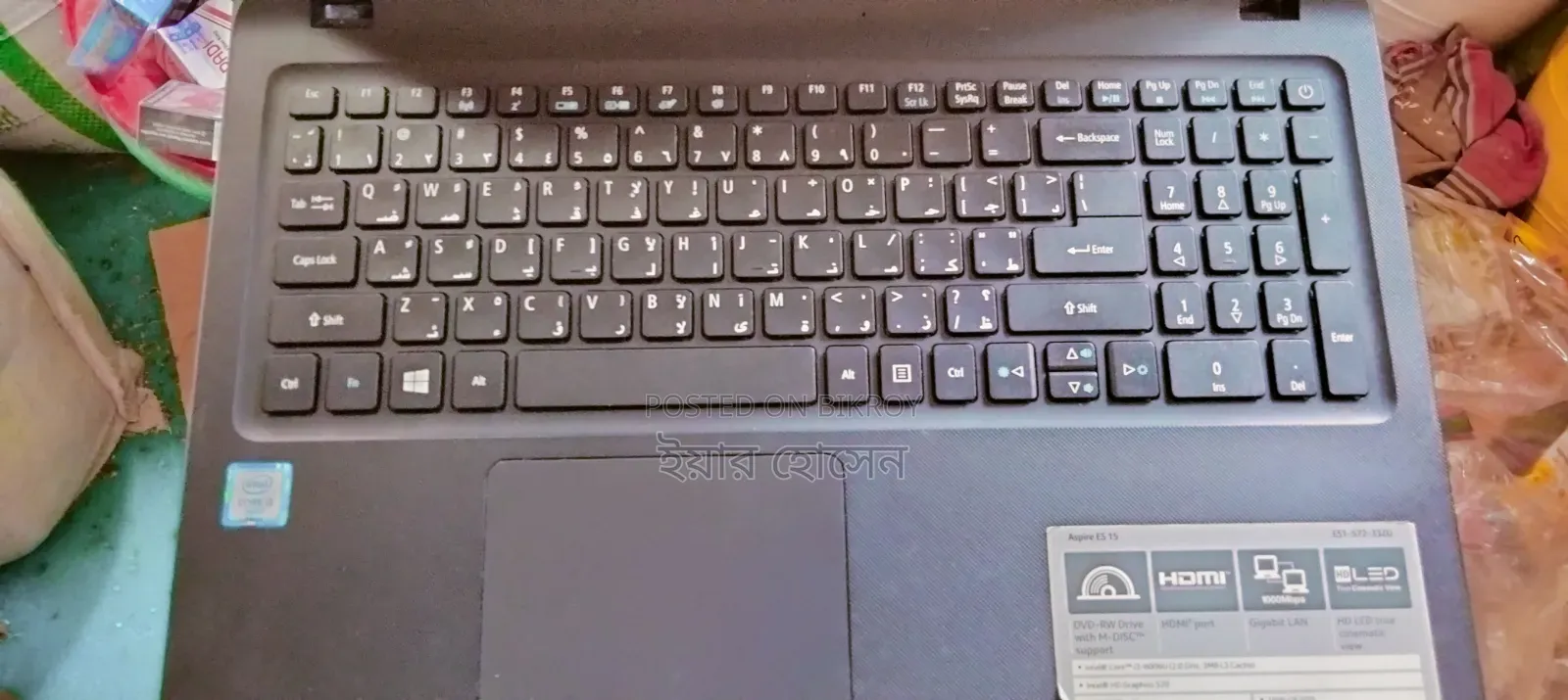 Laptop Acer AcerNote 350 4GB Intel Core I5 HDD+SSD 128GB