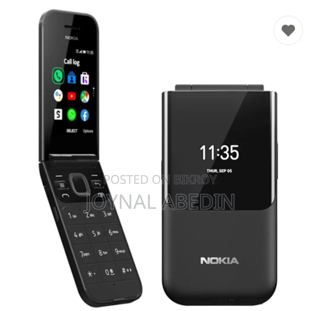 Nokia 2720 Flip 512 GB Black