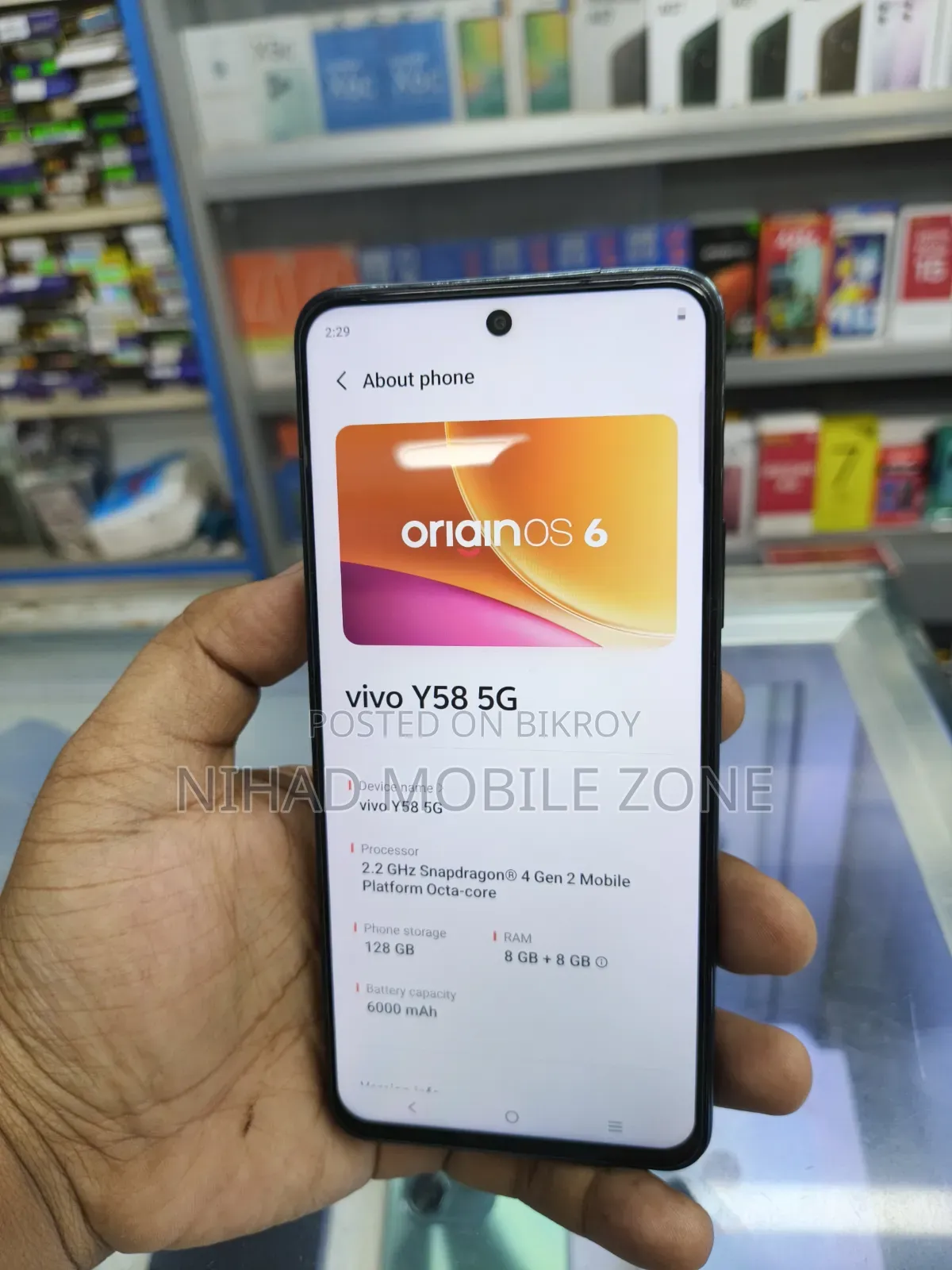 Vivo Y58 128 GB Green