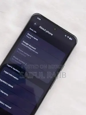 গুগল পিক্সেল ৮ ২৫৬ জিবি ব্ল্যাক