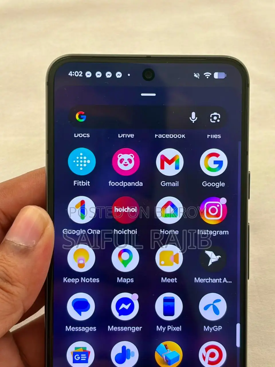 গুগল পিক্সেল ৮ ২৫৬ জিবি ব্ল্যাক