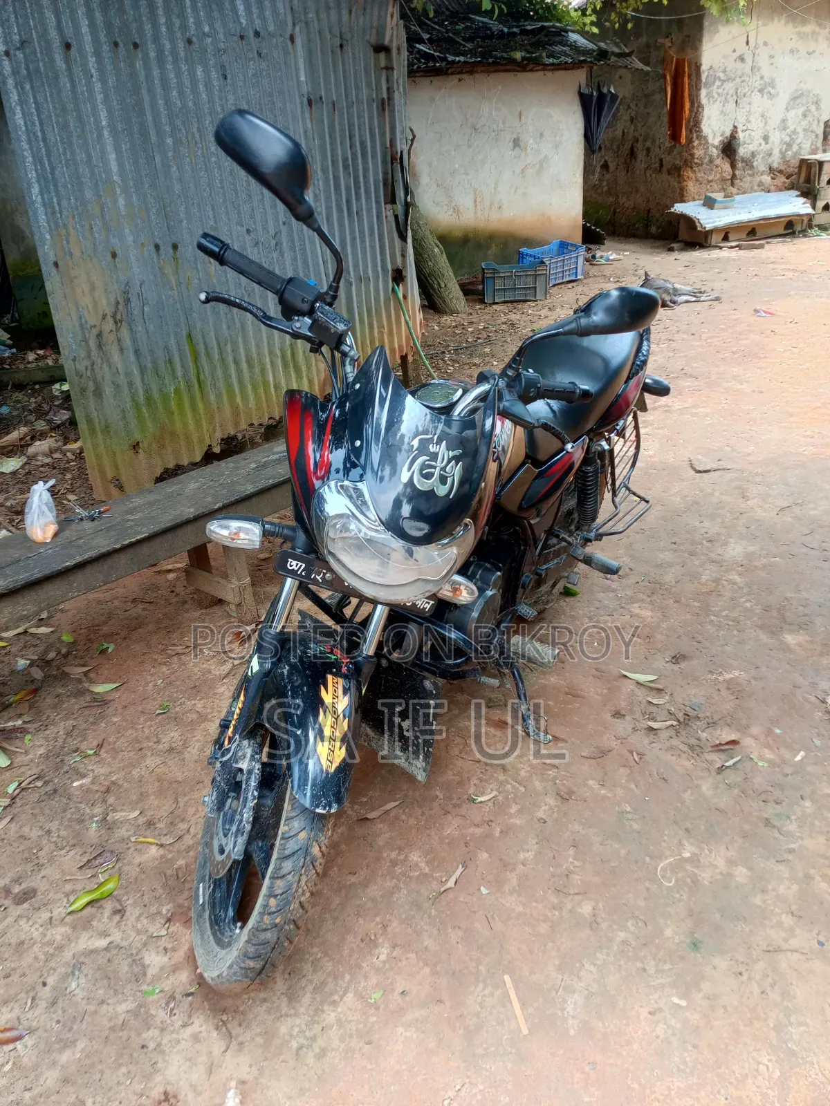 বাজাজ ডিসকভার ১৫০ ২০১৭ ব্ল্যাক
