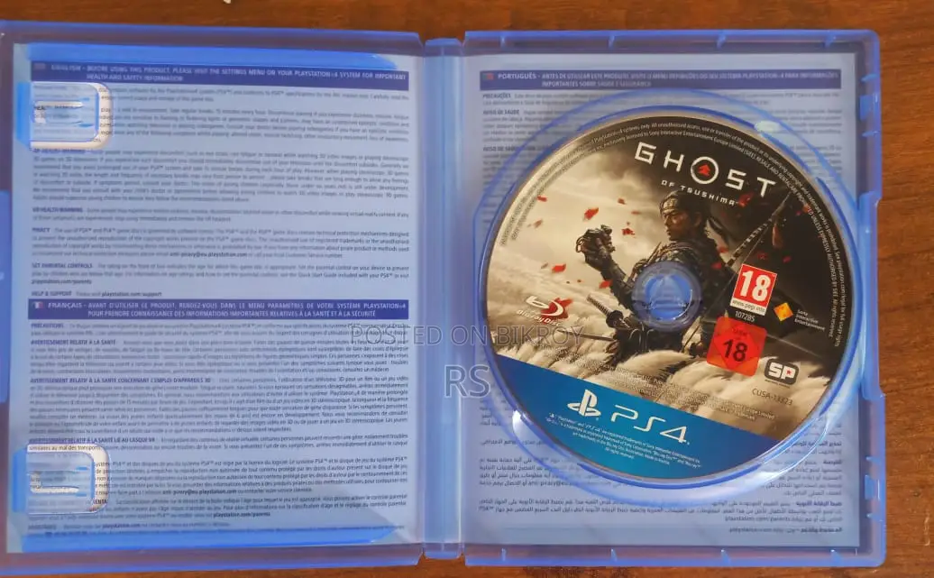 Ghost Tsushima Ps4 Disc