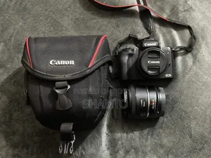 Canon M50 With Adapter And Prime Lens.