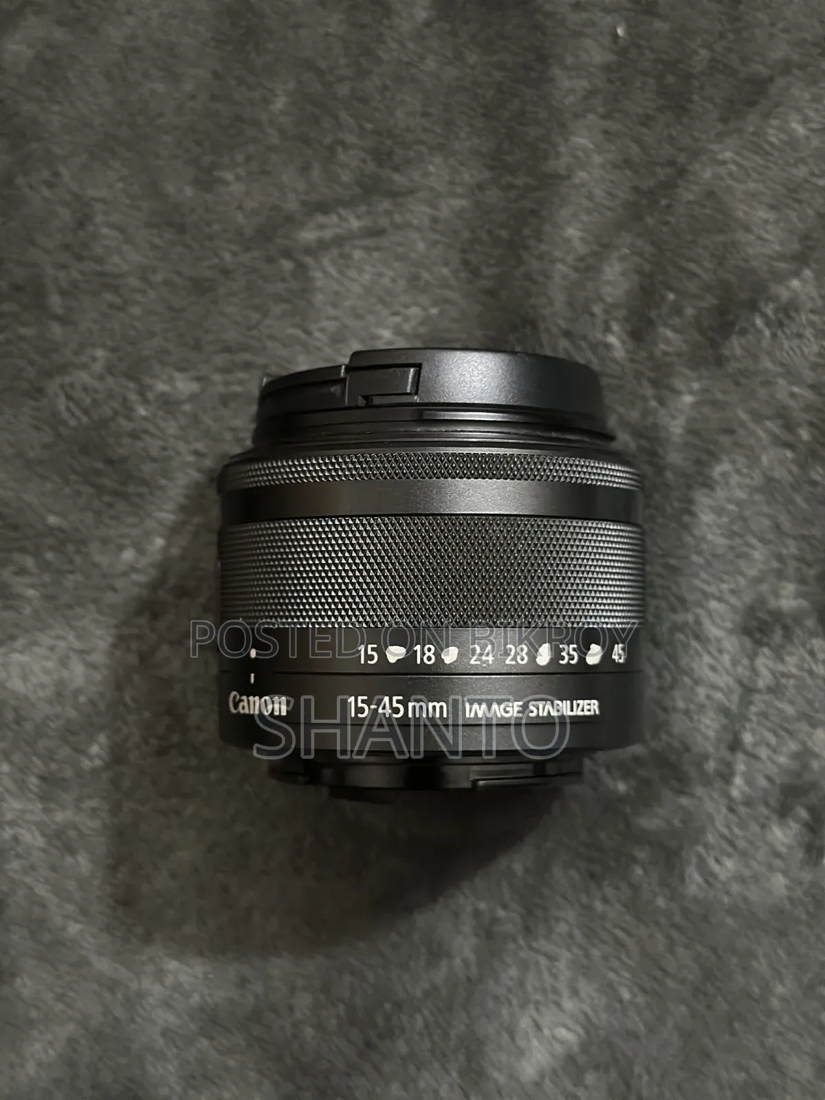Canon M50 With Adapter And Prime Lens.