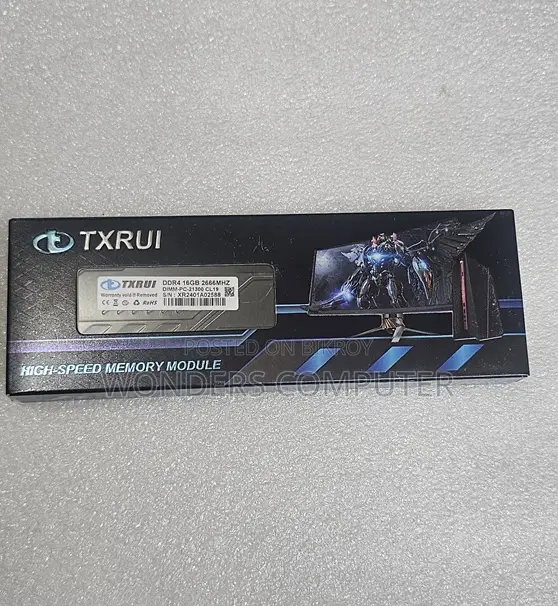 Txrui Ddr4 16gb 2666 MHZ ডেস্কটপ র‍্যাম হিটসিঙ্ক সহ