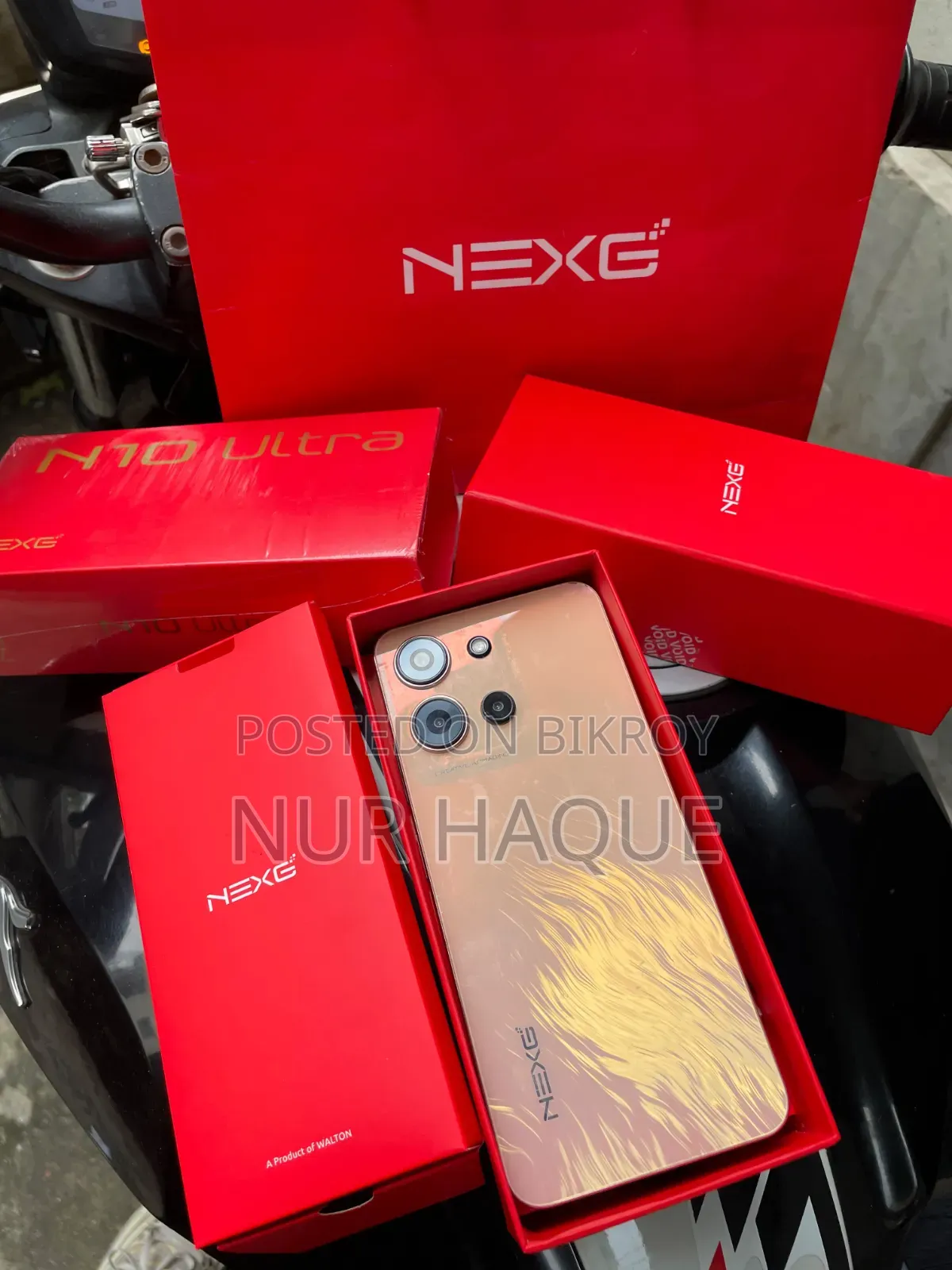 Walton NEXG N10 ULTRA 128 GB Gold