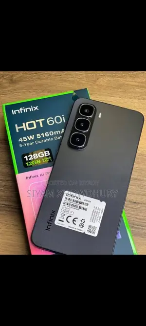 Infinix Hot 60i 128 GB Black