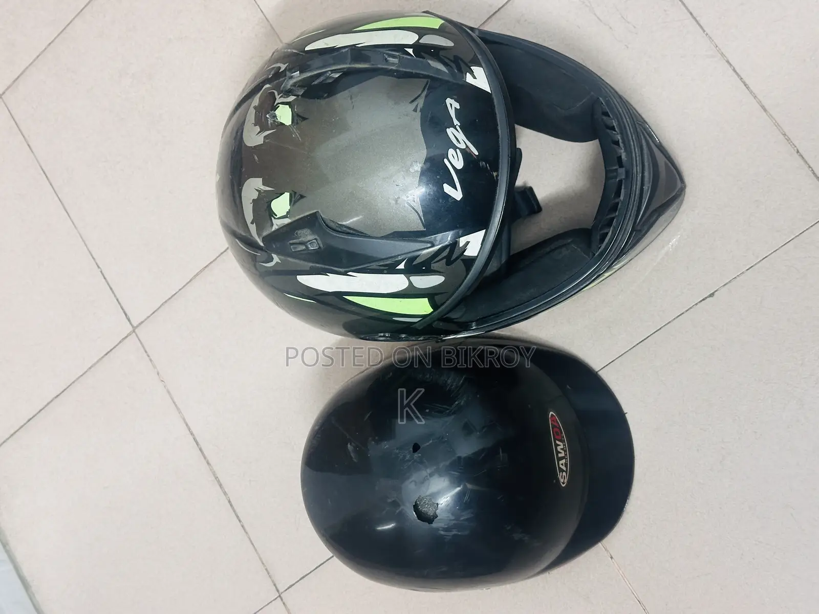 বাইকের হেলমেট