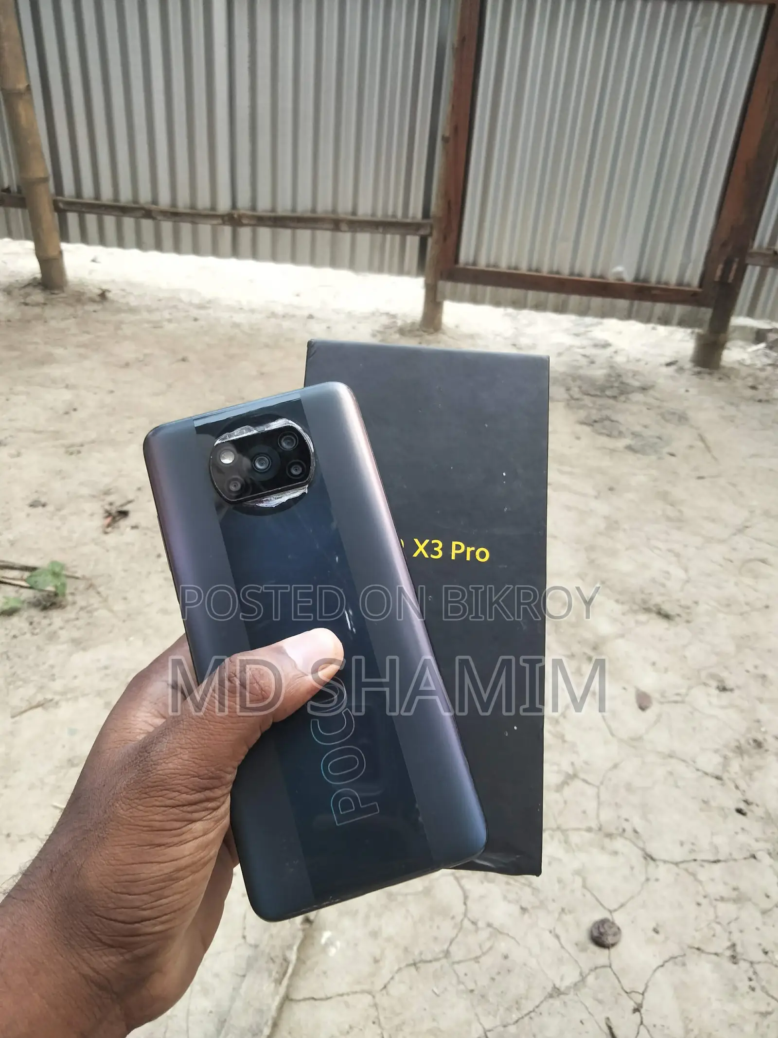 Xiaomi Poco X3 Pro ১২৮ জিবি কালো