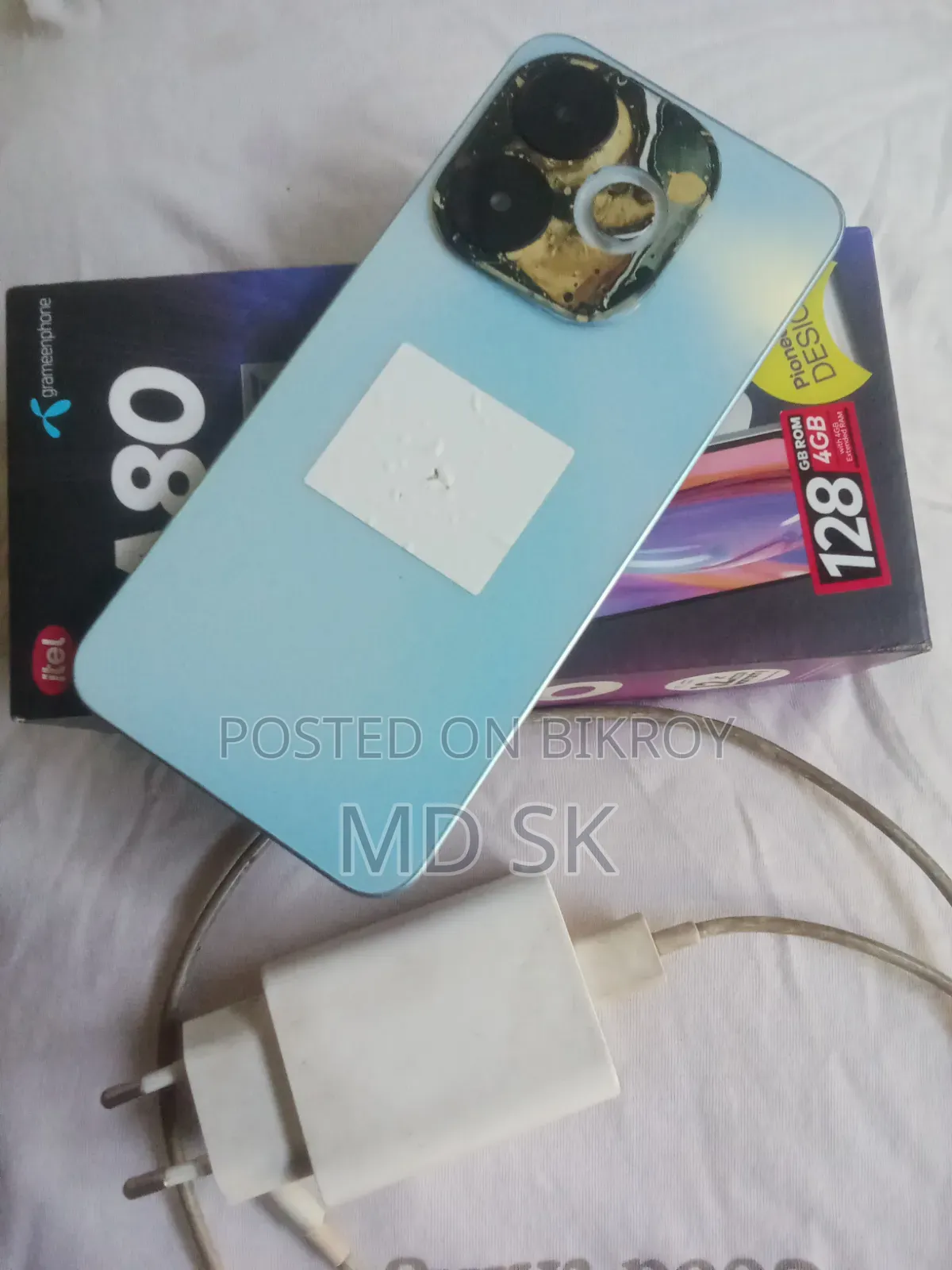 Itel A80 128 GB Silver