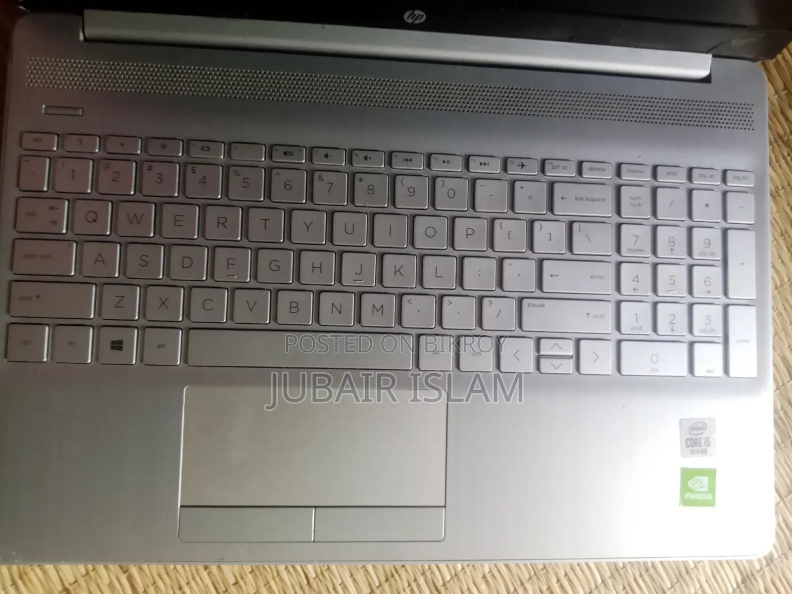 Laptop HP 15s 4GB Intel Core I5 SSD 256GB