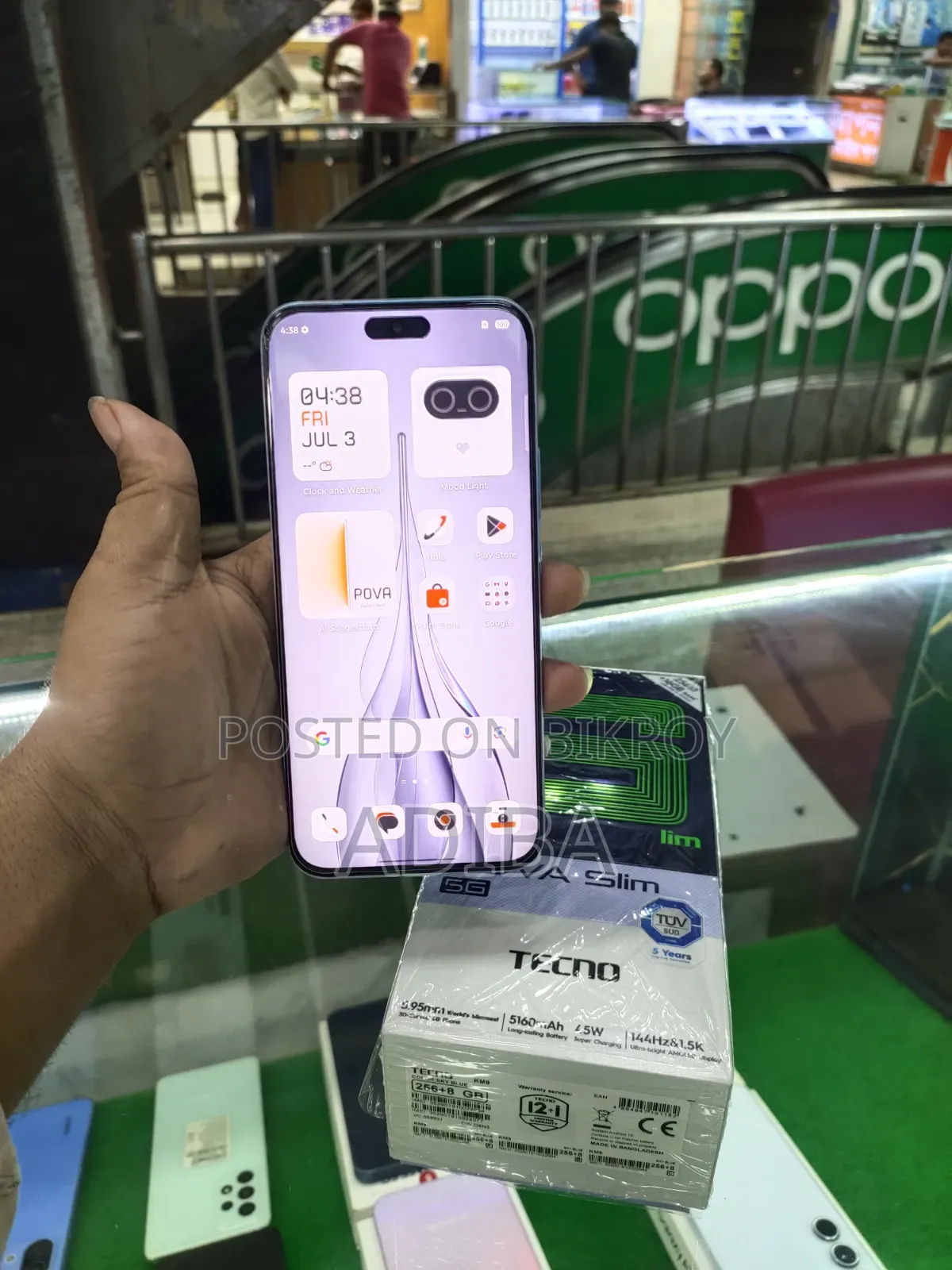 Tecno Pova Curve 256 GB Silver