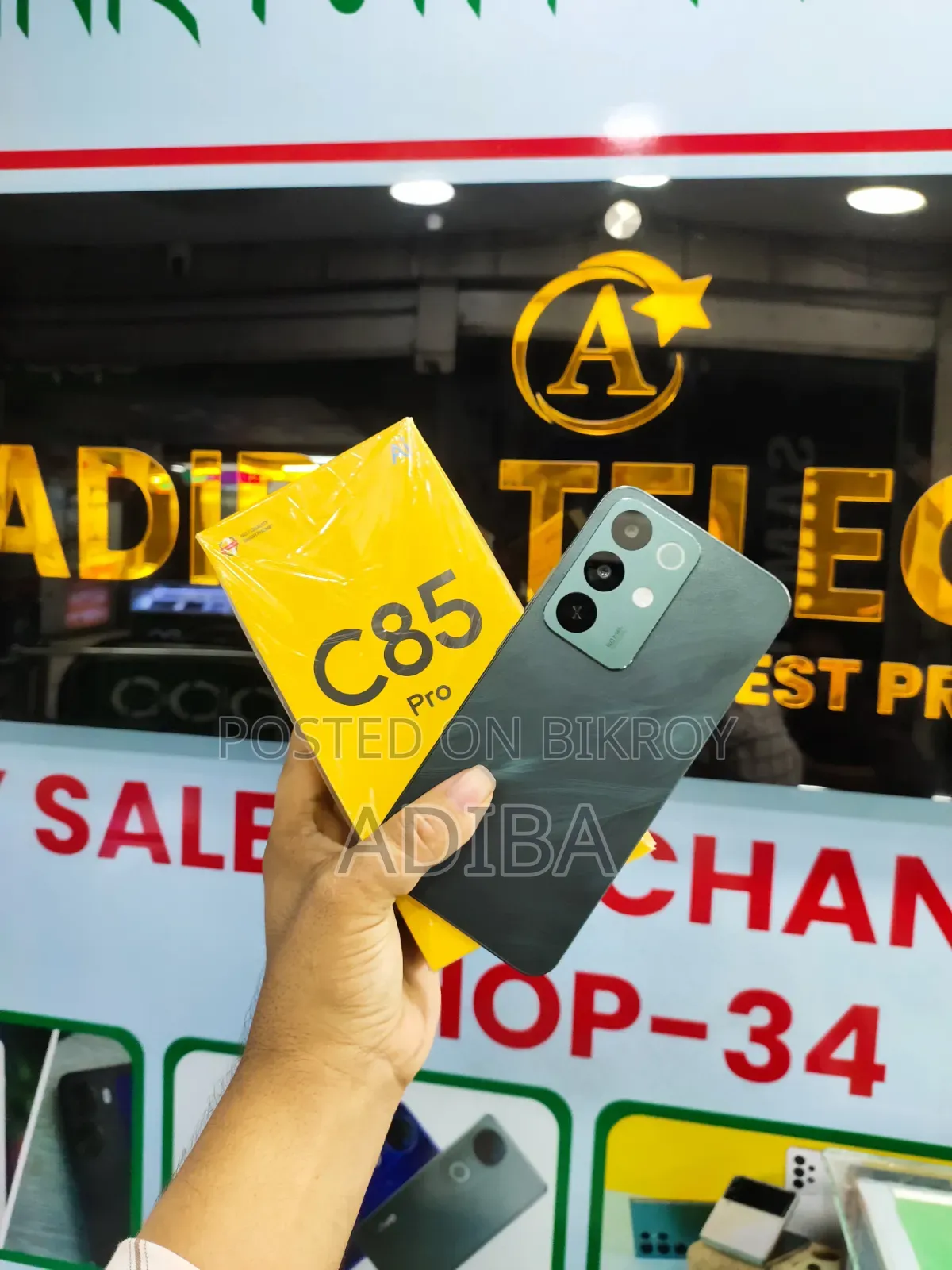 New Realme C85 Pro 128 GB Black
