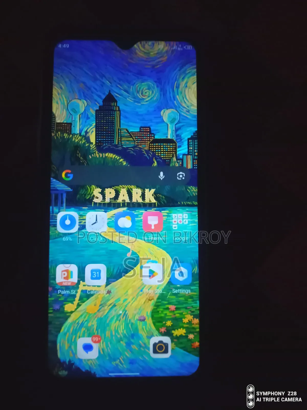 Tecno Spark 6 Air 64 GB Blue