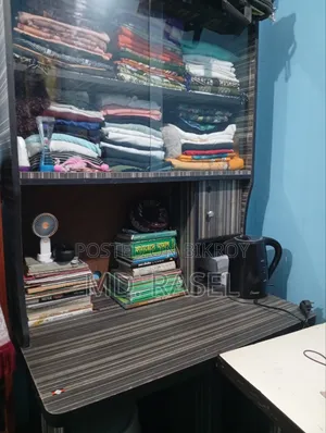 Computer Desk and Book Rack