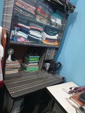 Computer Desk and Book Rack