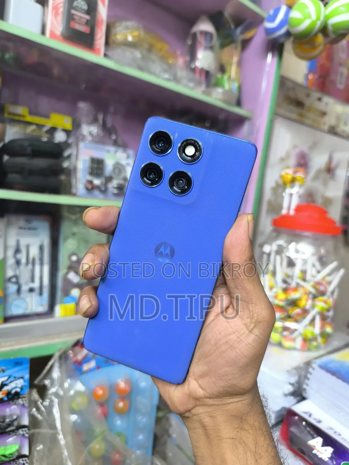 Motorola Edge 60 Fusion 256 GB Blue
