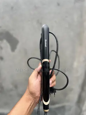 Kemei KM-2219 হেয়ার স্ট্রেইটনার | প্রফেশনাল হেয়ার আয়রন | বক্সসহ