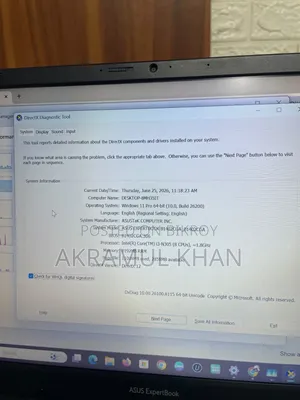 Laptop Asus 8GB Intel Core I3 SSHD (Hybrid) 256GB
