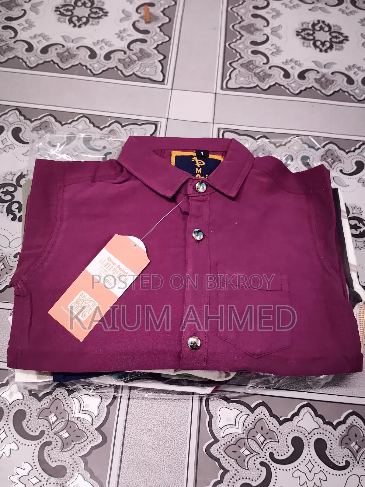 High-quality children's shirts sold wholesale