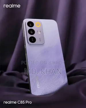 নতুন রিয়েলমি সি৮৫ প্রো ১২৮ জিবি পার্পল
