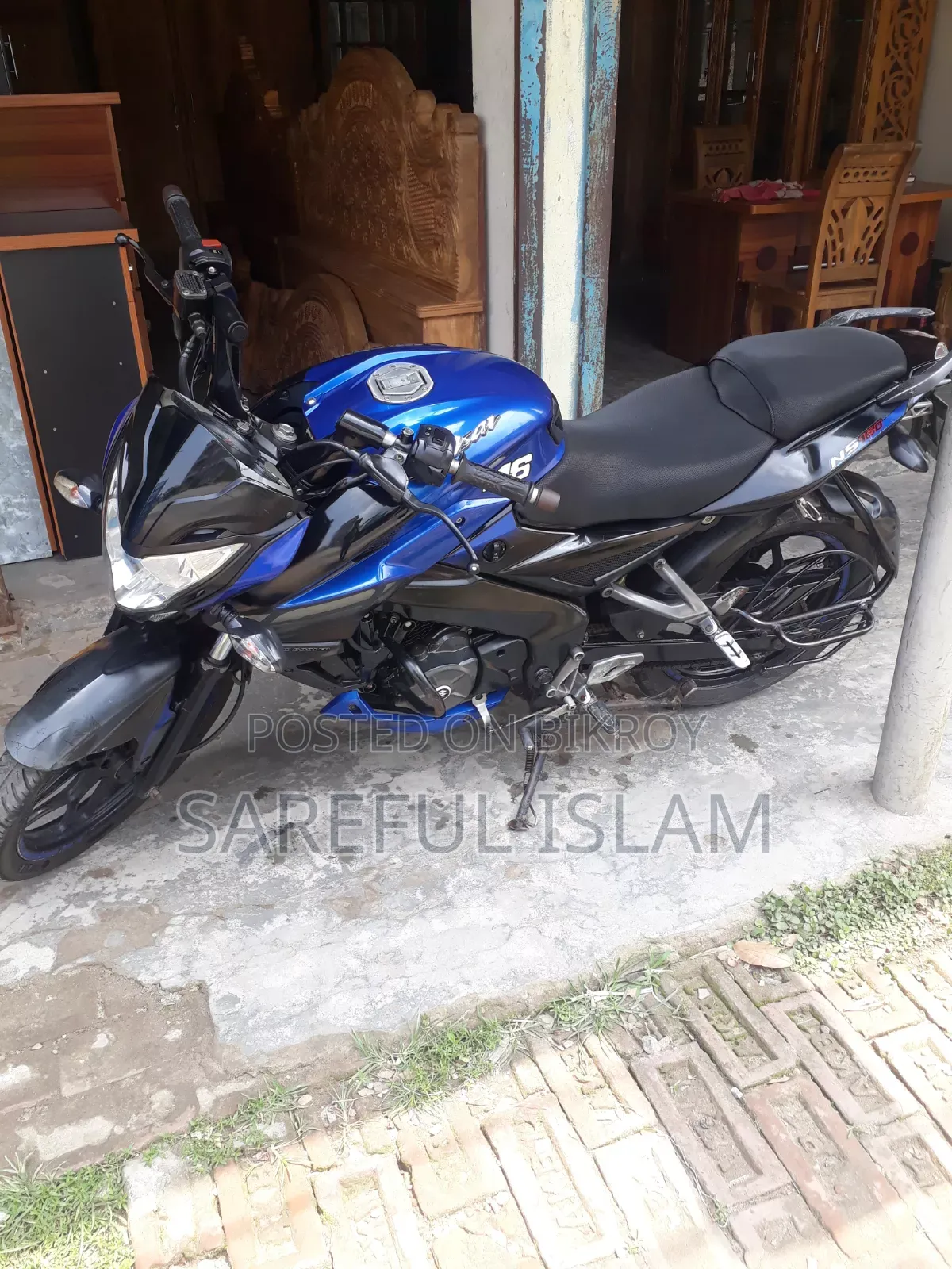 Bajaj Pulsar NS 160 2020 Blue