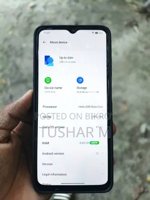Oppo A16 64 GB White