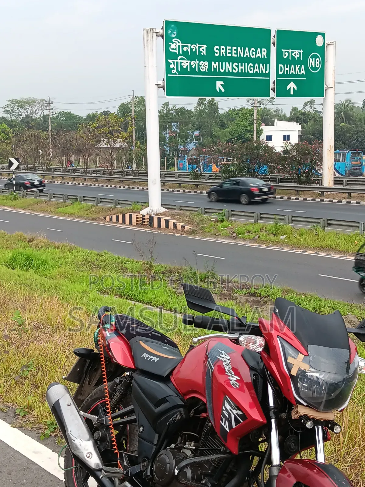 TVS Apache RTR 160 2V 2017 Red