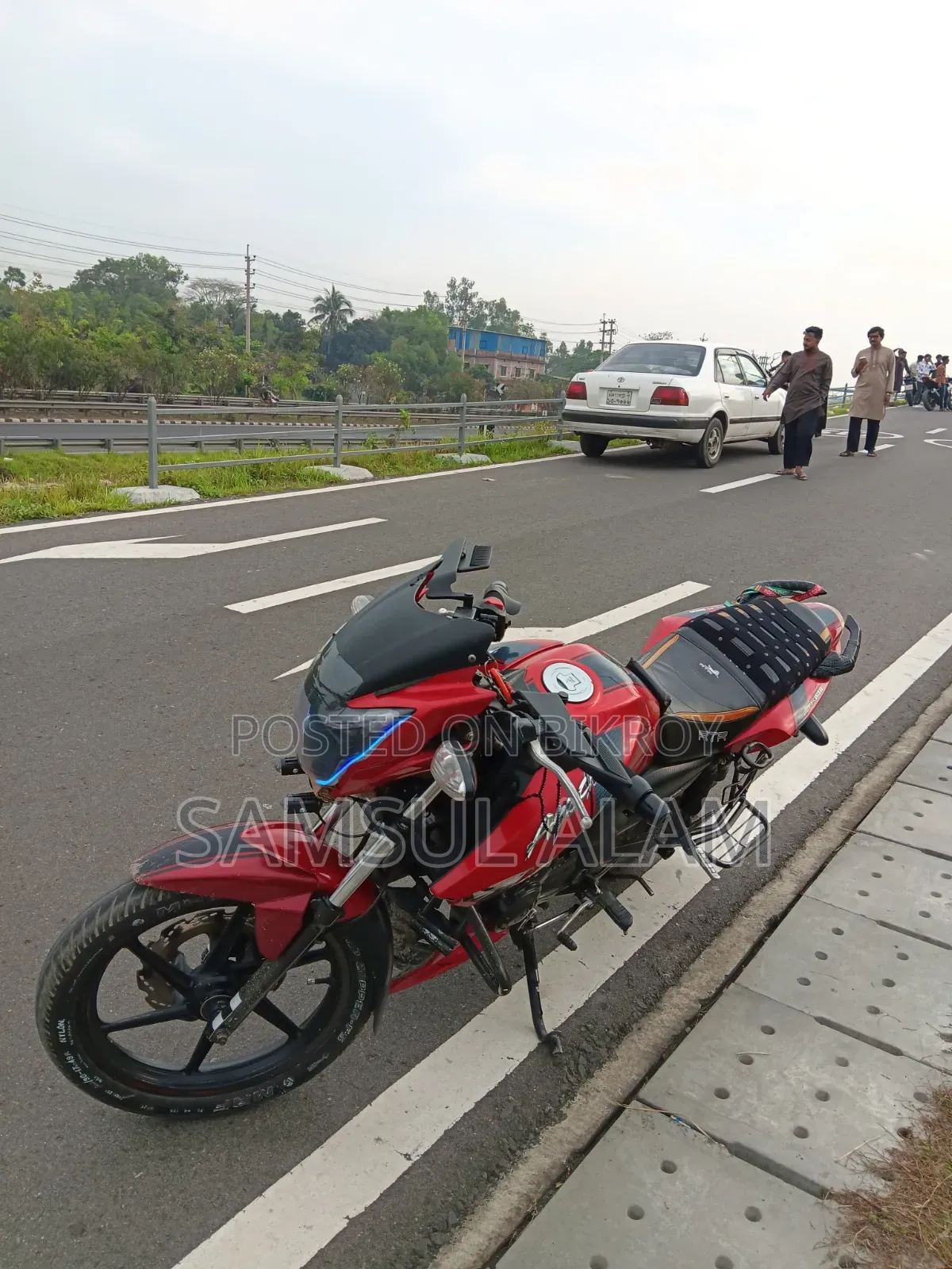 TVS Apache RTR 160 2V 2017 Red